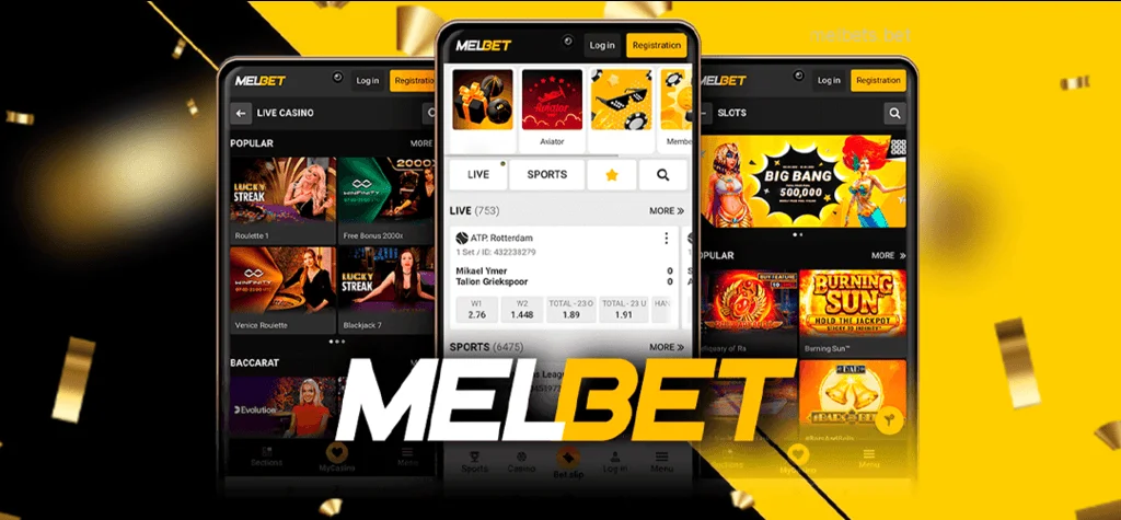 Mobile App Melbet