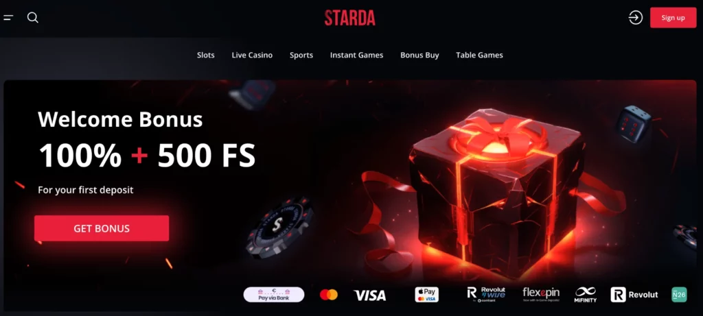 Starda Casino Review