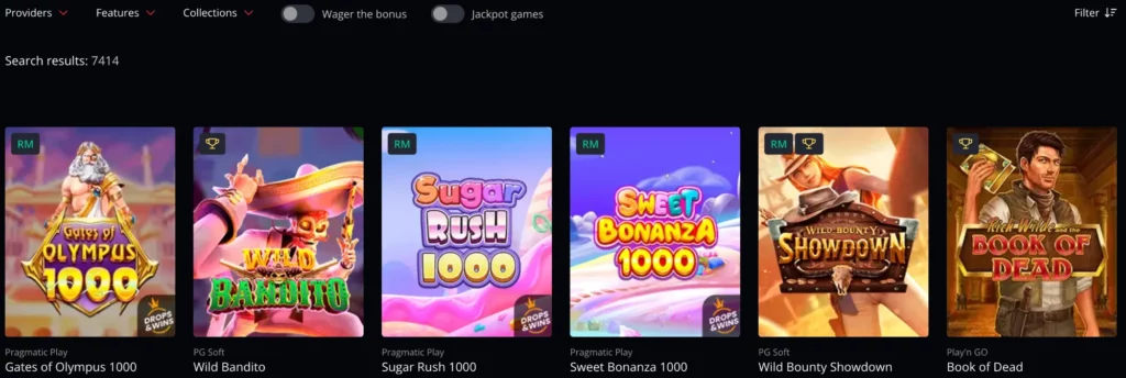 Starda Casino Slots