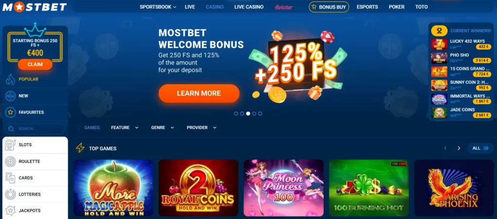 Mostbet Casino